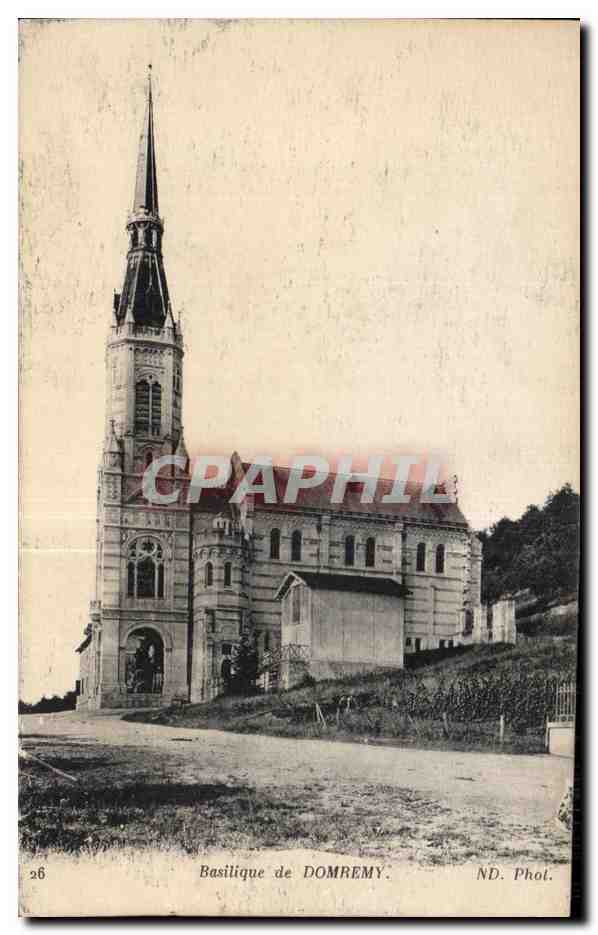 CPA Basilique de Domremy 