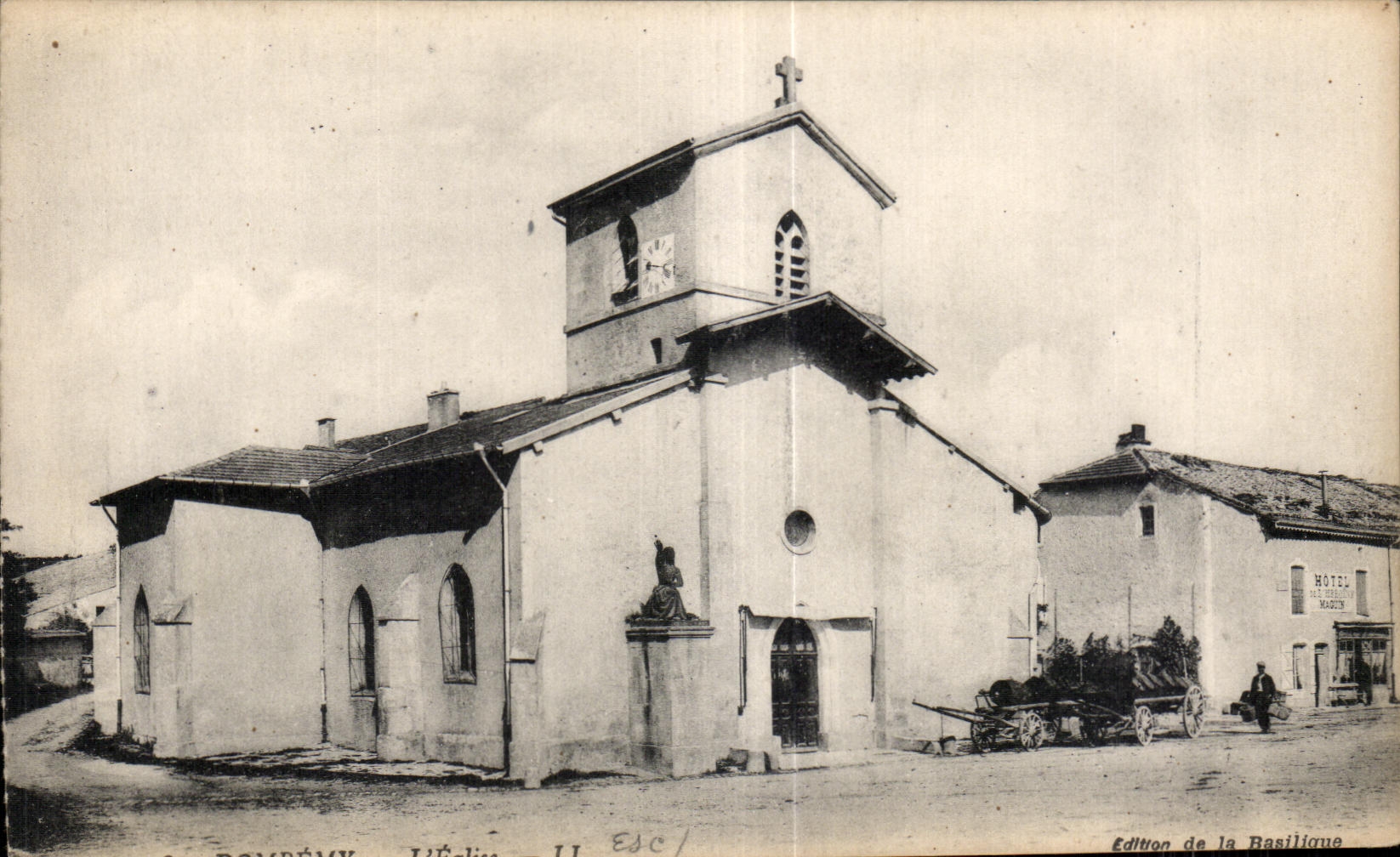 CPA Domremy L eglise