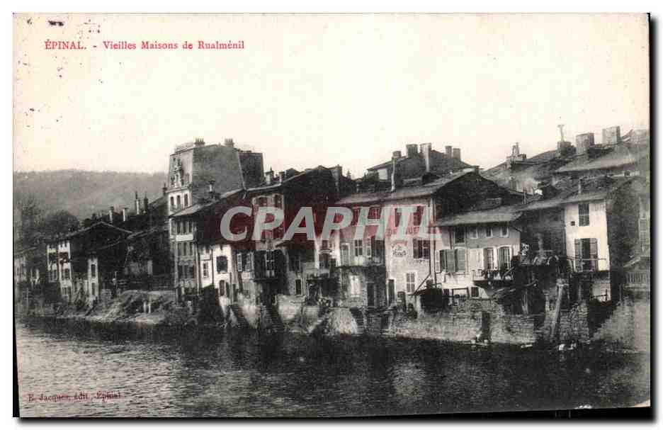 CPA Epinal Vielles Maisons de Rualmenil