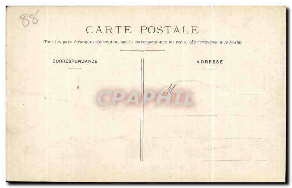 CPA Epinal Cino Heures Du Matin Lavandieres — Rückseite