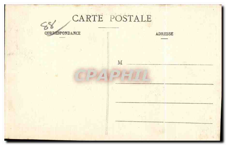 CPA Epinal Vue generale prise du Chateau — Rückseite