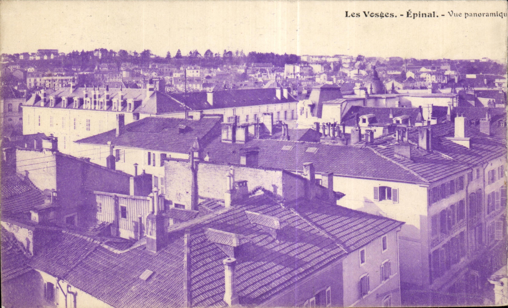 CPA Les Vosges Epinal Vue panoramiques