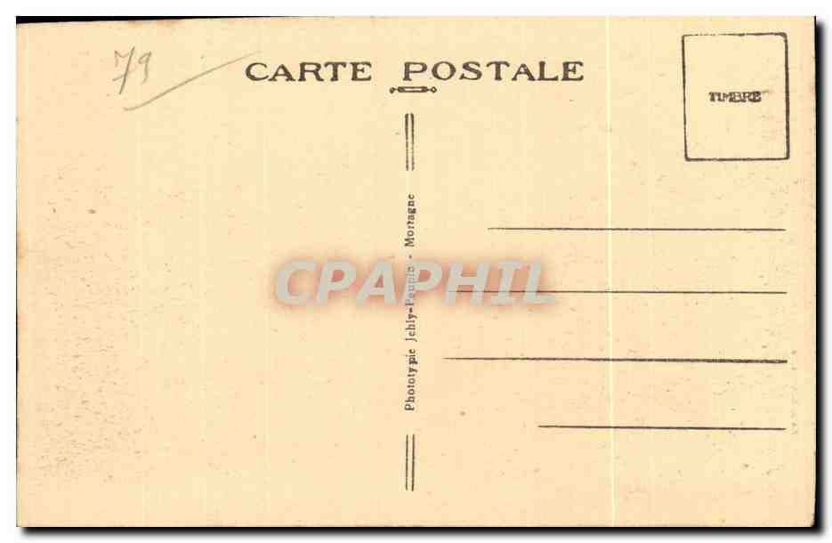 CPA Argenton Chateau (Deux Sevres) L Argenton a Grifferu — Rückseite