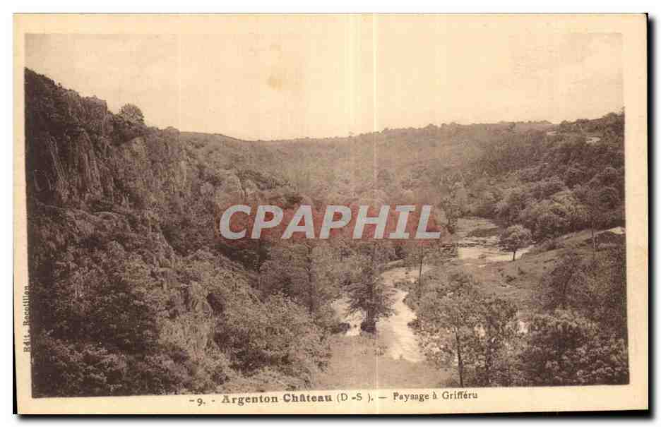 CPA Argenton Chateau (Deux Sevres) Paysage a Grifferu