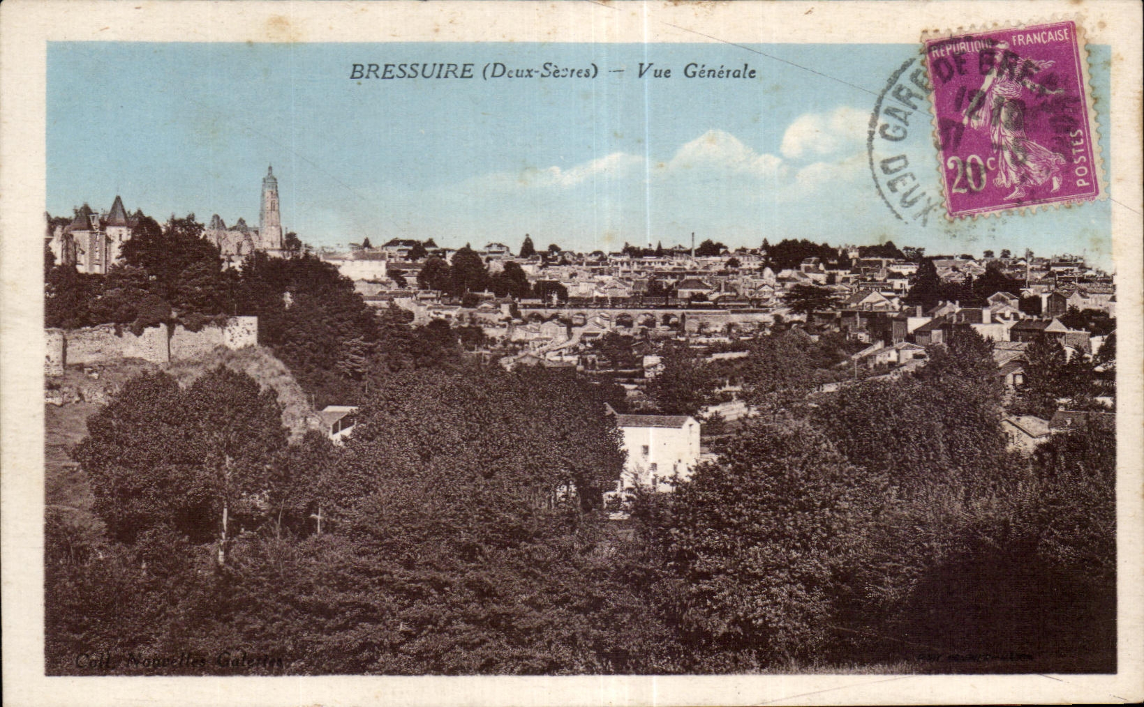 CPA Bressuire (Deux Sevres) Vue Generale