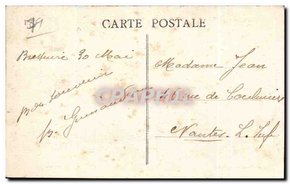 CPA Bressuire (Deux Sevres) Vue Generale — Rückseite