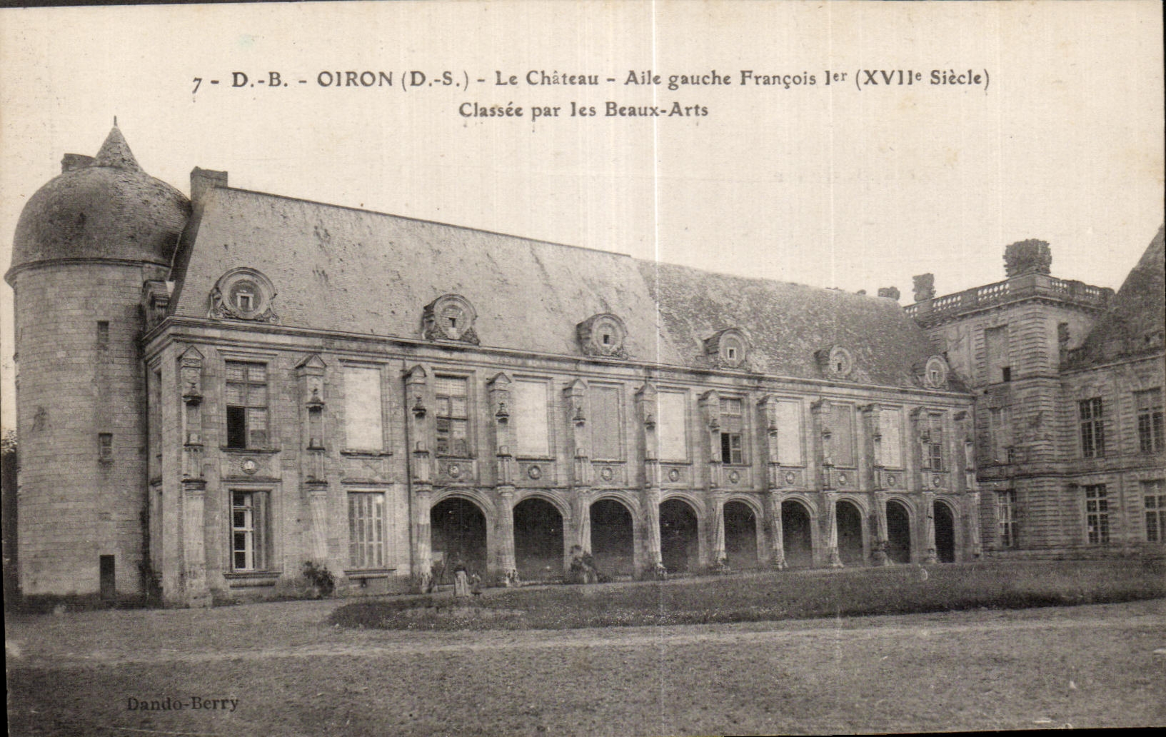 Oiron (D.-S.) - Le Château - Aile gauche François 1er (XVIe Siècle) - Classée par les Beaux-Arts