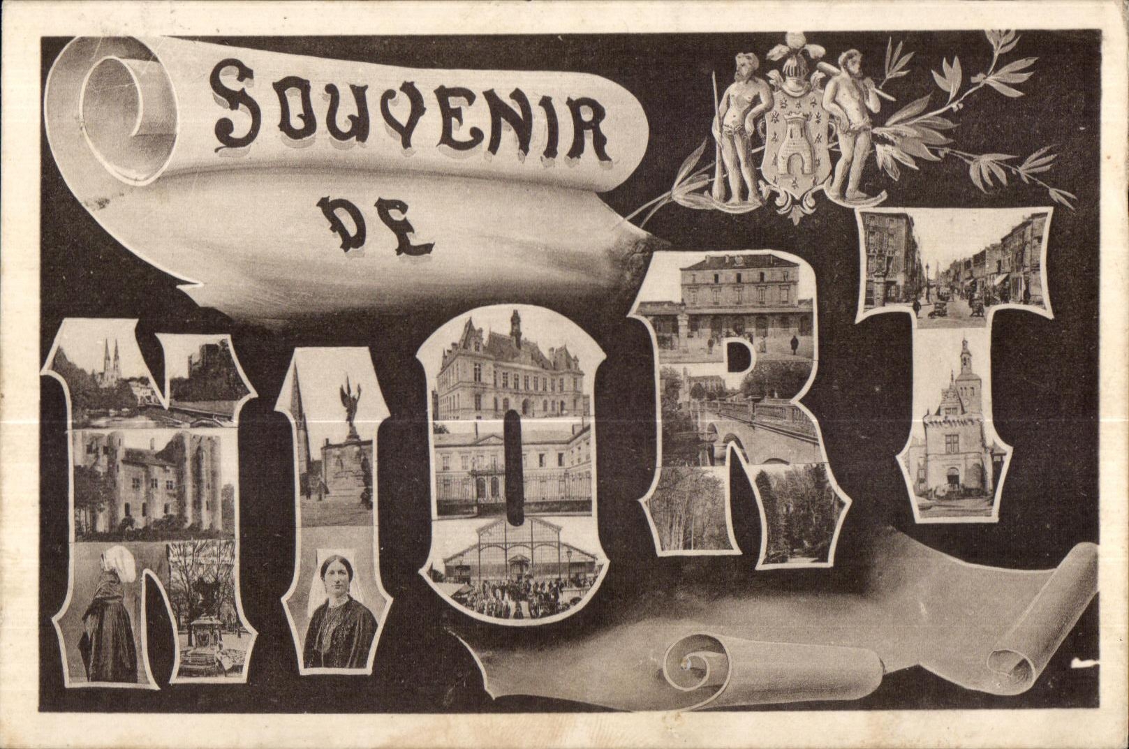 Niort — Souvenir de Niort — Édit. Gulloteau, librairie-labac, Niort
