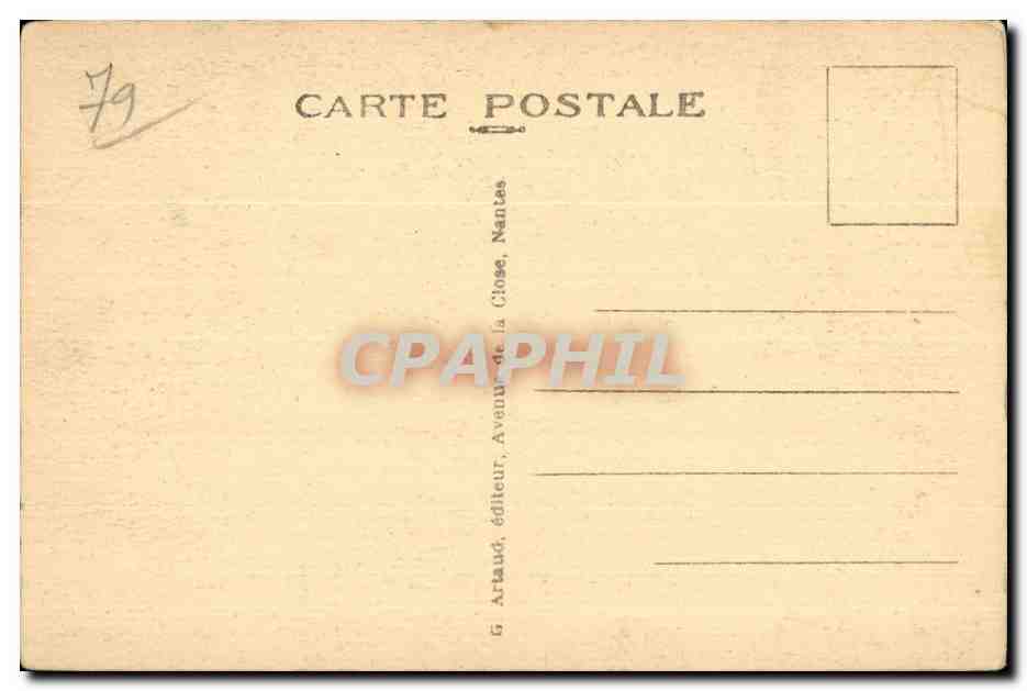 CPA Parthenay Les Coteaux de Saint Paul — Rückseite