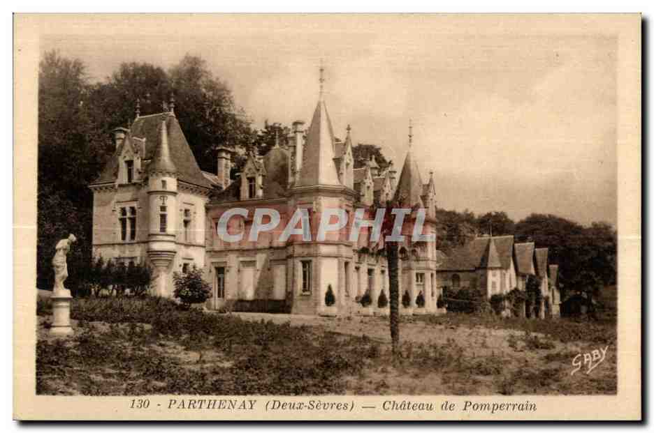 Parthenay (Deux-Sèvres) — Château de Pomperrain