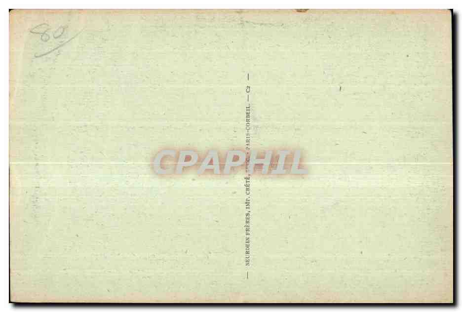 Abbeville - Le Scardon au Pont aux Bouchers - CPA — Rückseite
