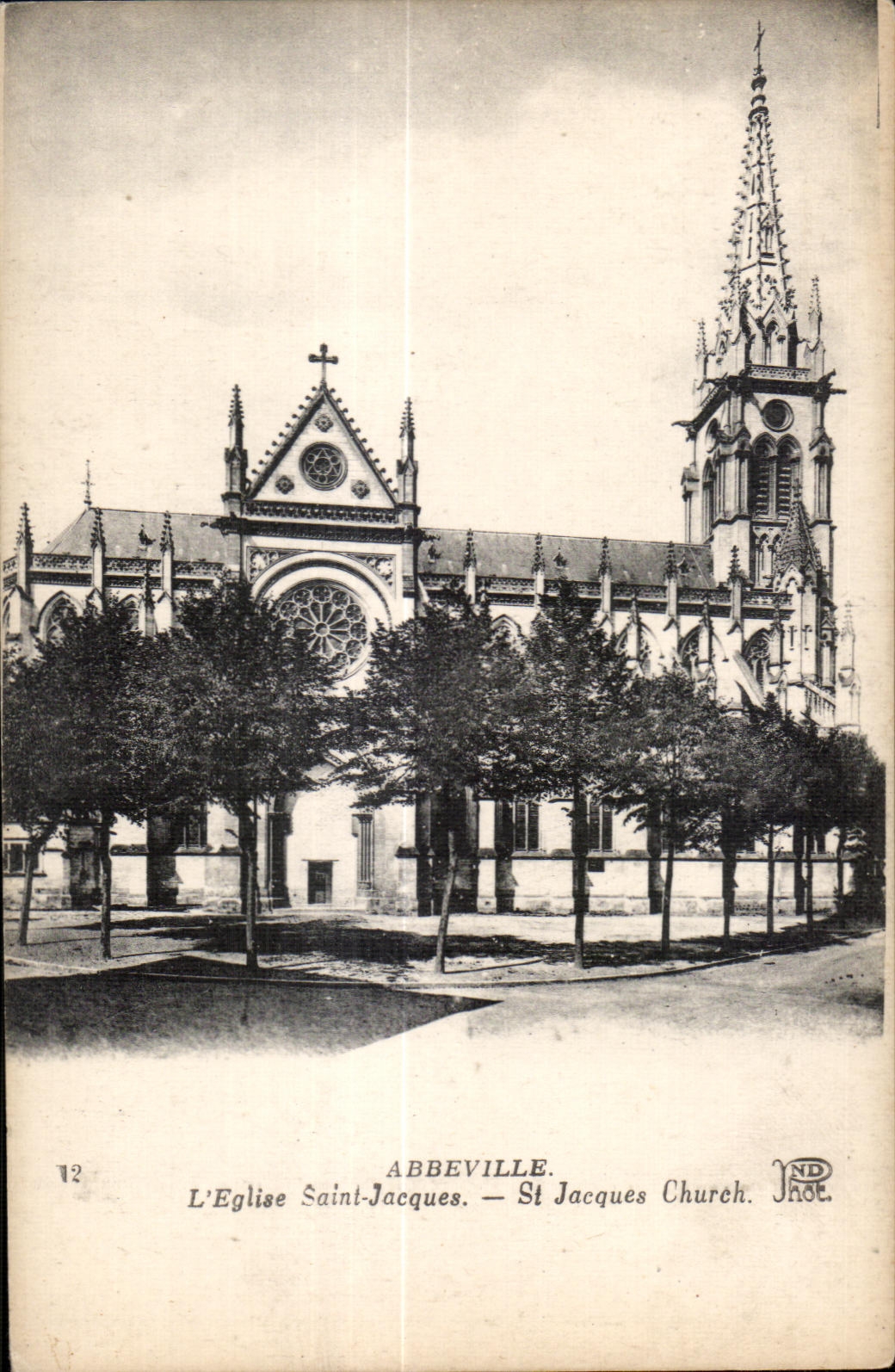 Abbeville - L Eglise Saint Jacques - CPA 