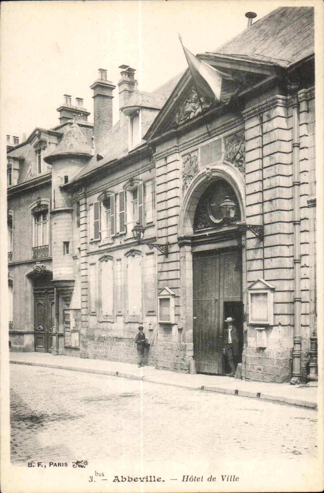 Abbeville - Hotel de Ville - CPA