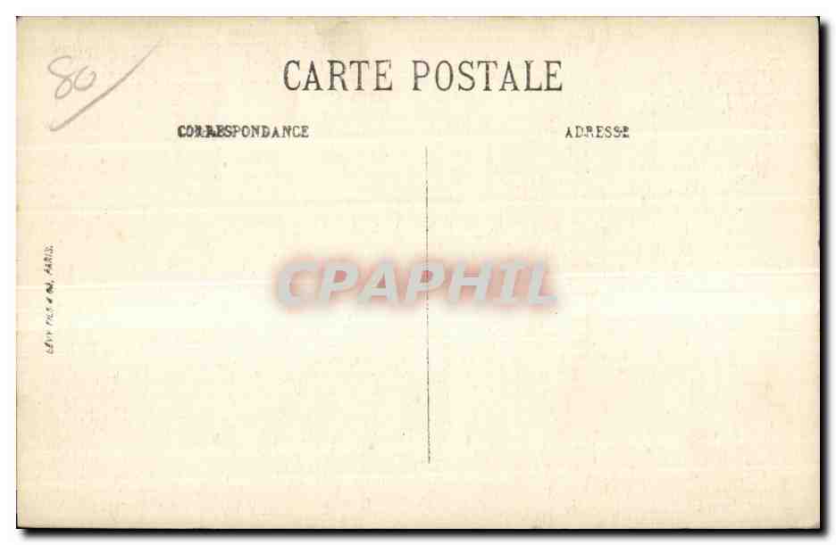 Abbeville - Monument de l Amiral Courbet - CPA — Back