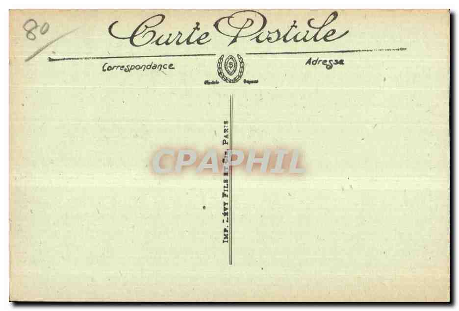 Abbeville - L Eglise Saint Gilles - CPA — Back