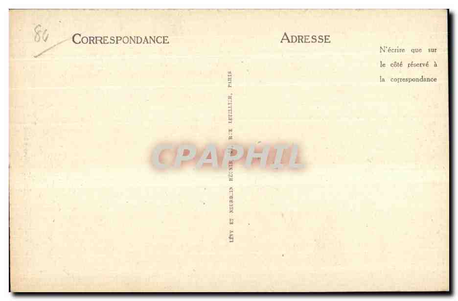 Abbeville - Le Monument du Chevalier de la Barre — Édition Spéciale Baillet-Morel — Rückseite