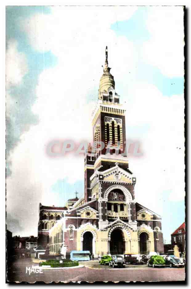 CPA Albert Somme La Basilique Notre Dame de Brebieres