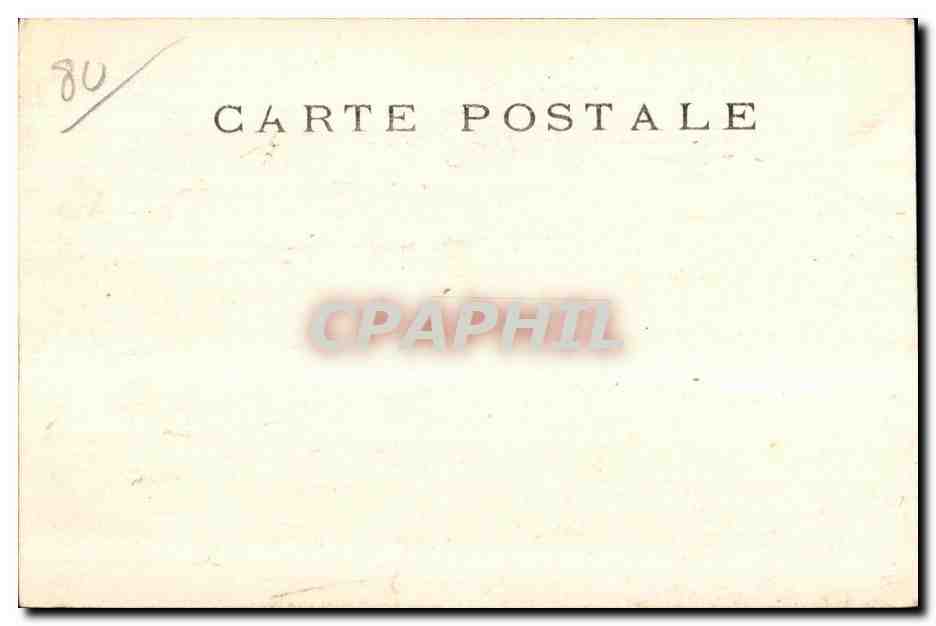 CPA La Grande Guerre 1914-15 Aspect de la Ville Albert — Rückseite