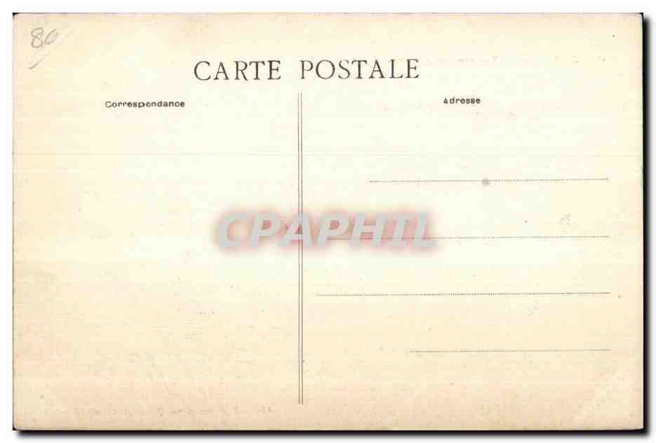 CPA Ault (Somme) Vue generale Prise du Bel Air — Rückseite