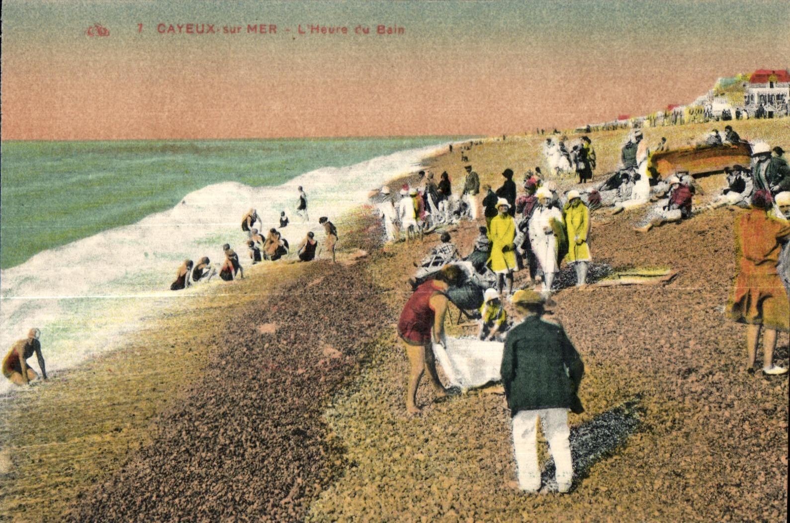CAYEUX-sur-MER — Die Badezeit — édition C° Alacienne des Arts Philomatiques