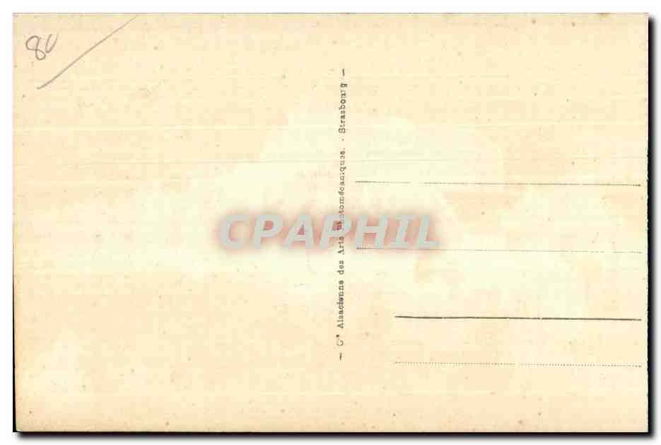 CPA Cayeux sur Mer La Plage at les Cablons — Rückseite