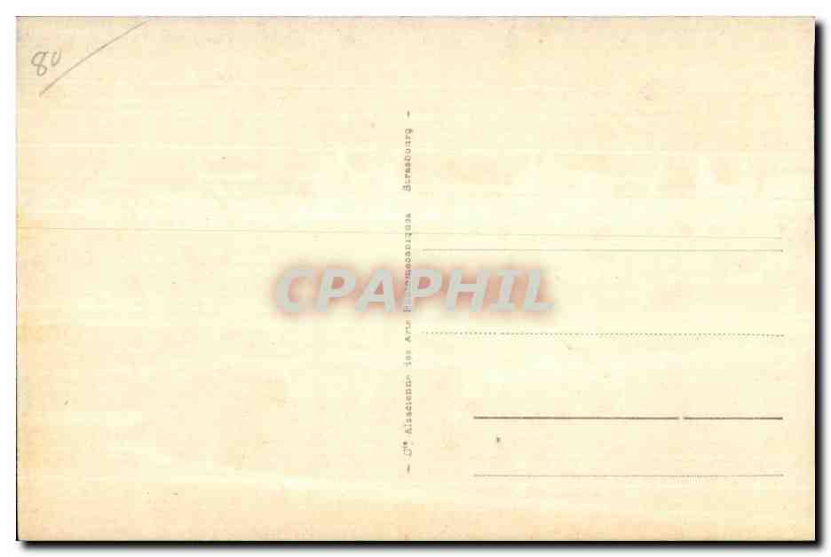 Cayeux-sur-Mer — Vue de la promenade et des cabines de plage — Édition des Arts Photographiques, n° 80 — Back