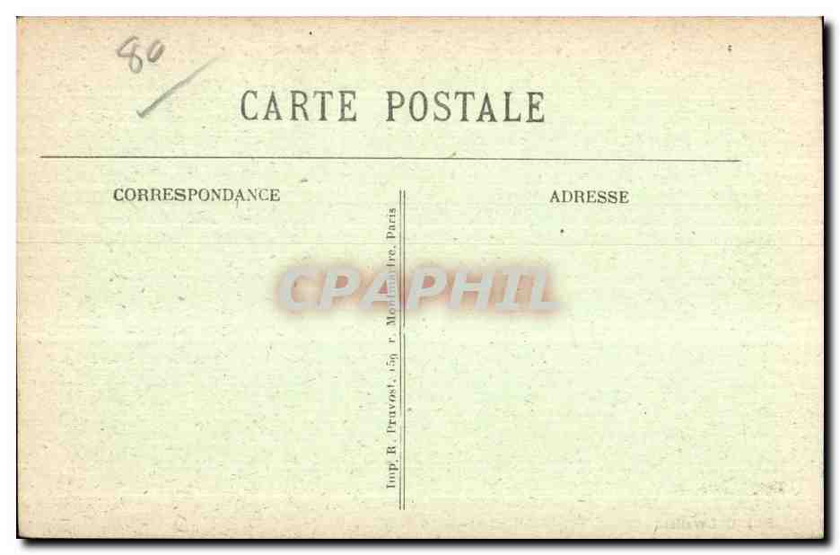 Corbie - Rue Faidherbe et Place de la Republique - CPA  — Back