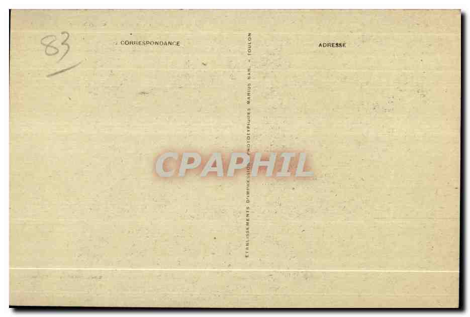 Le Pradet - Roches aux Bonnettes - CPA  — Rückseite