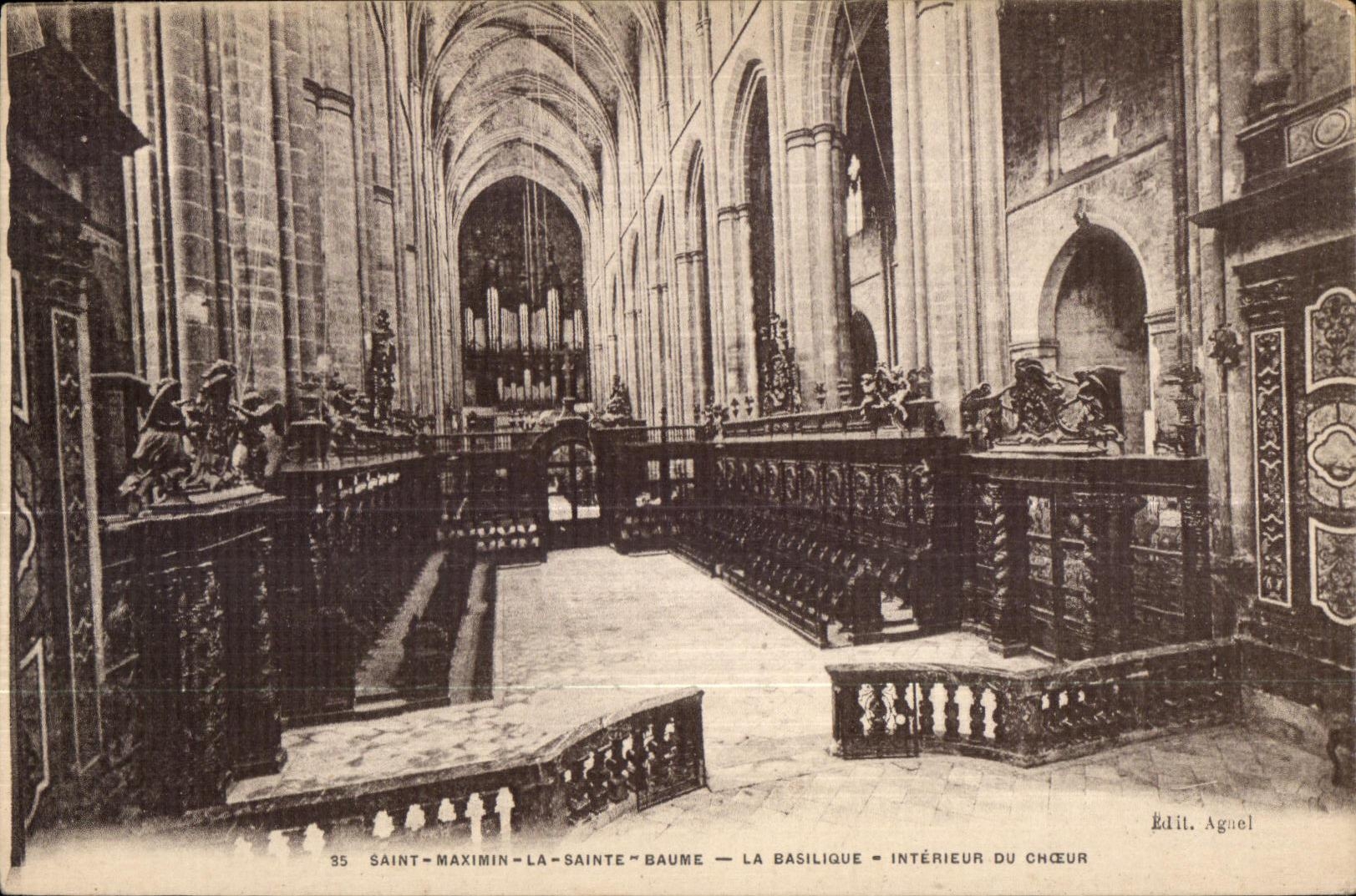 Saint Maximin - La Sainte Baume - La Basilique - CPA 