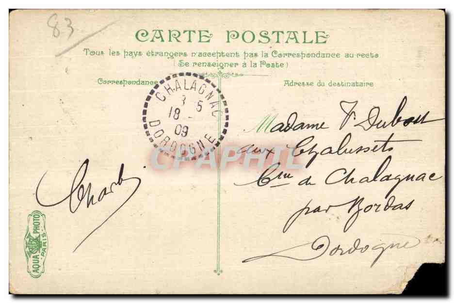 Le Gaulois, cuirassé de 1ère classe — éditeur AQUA PARIS, n° 3163 — Reverso