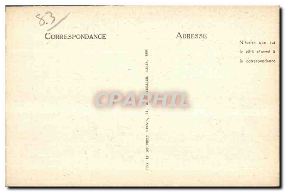 Beauvallon sur Mer - La Fontaine Florentine - CPA  — Back