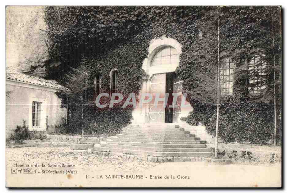 La Sainte Baume - Hotellerie St Zacherie - CPA 