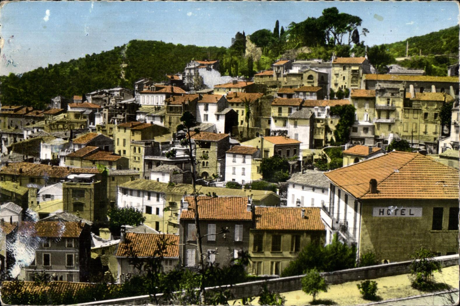 Bormes les Mimosas - Vue Generale de la Ville - CPA 