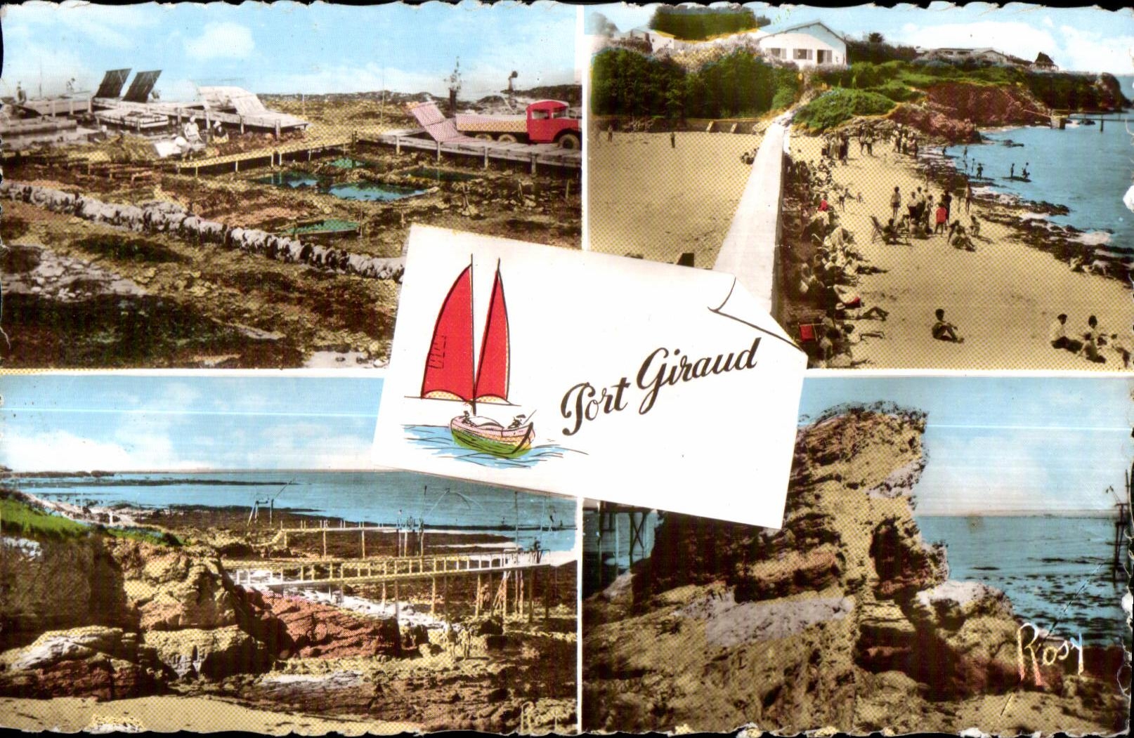 Port Giraud — vue panoramique — F. Chapeau, éditeur n°544