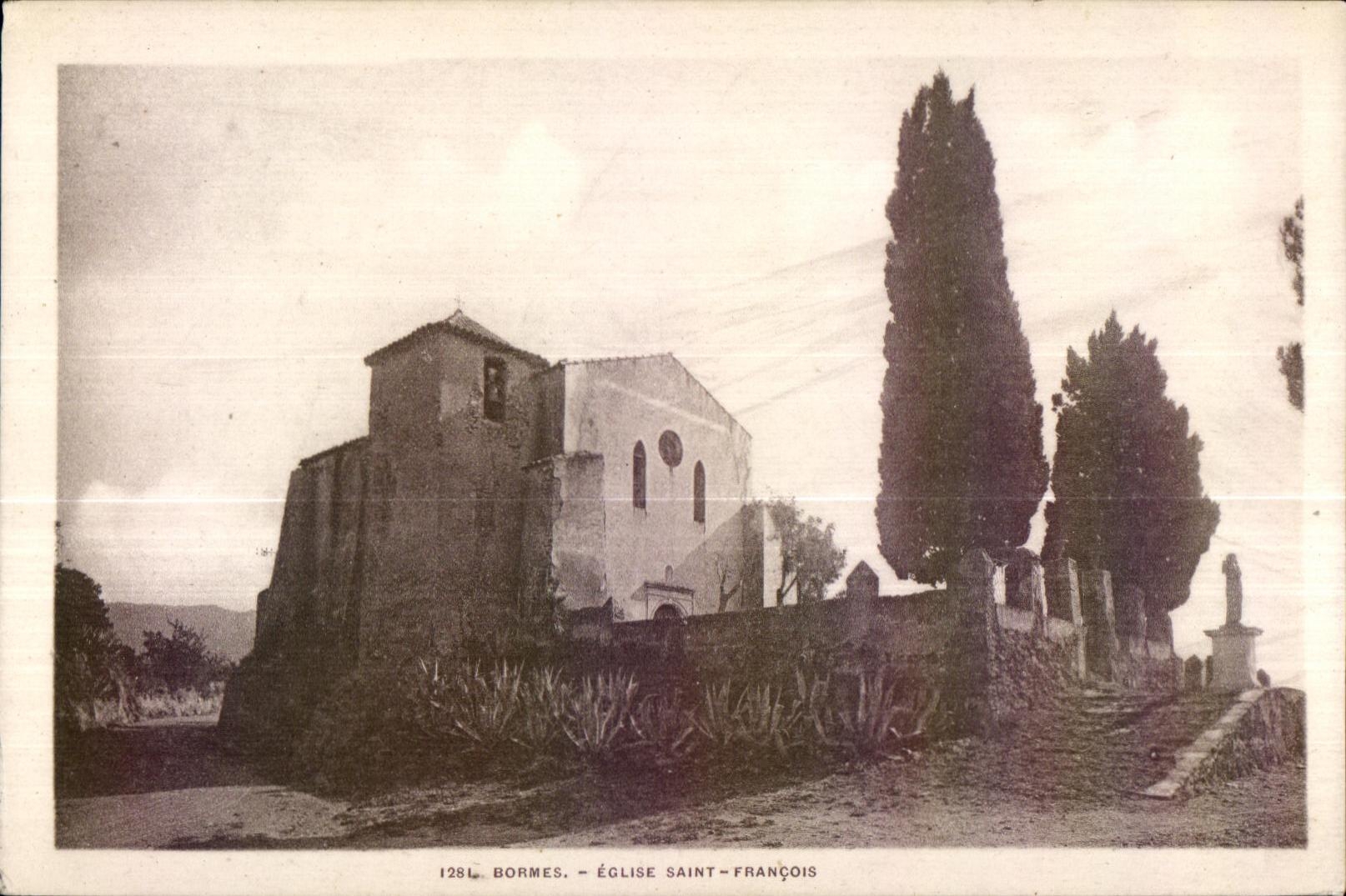 Bormes - Eglise Francois - CPA