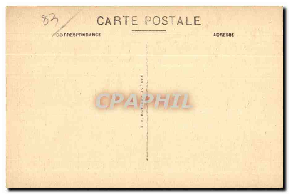 Carqueiranne - Une Echappee sur l Anse des Salettes et l hotel Coirol - CPA — Rückseite