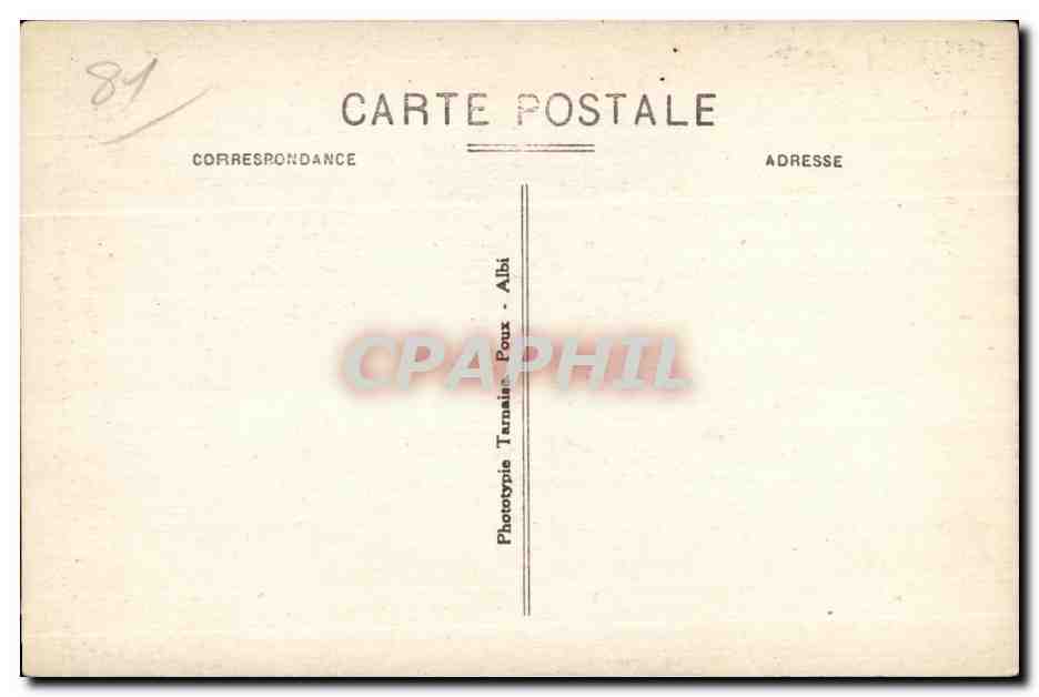 CPA Le Tarn illustre Viaduc du Viaur Un point d appui et la Vallee — Back