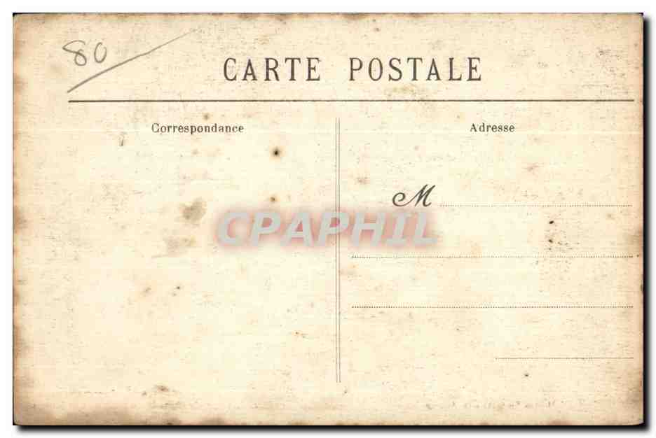 CPA Airaines Somme Cuve Baptismale romane  — Back
