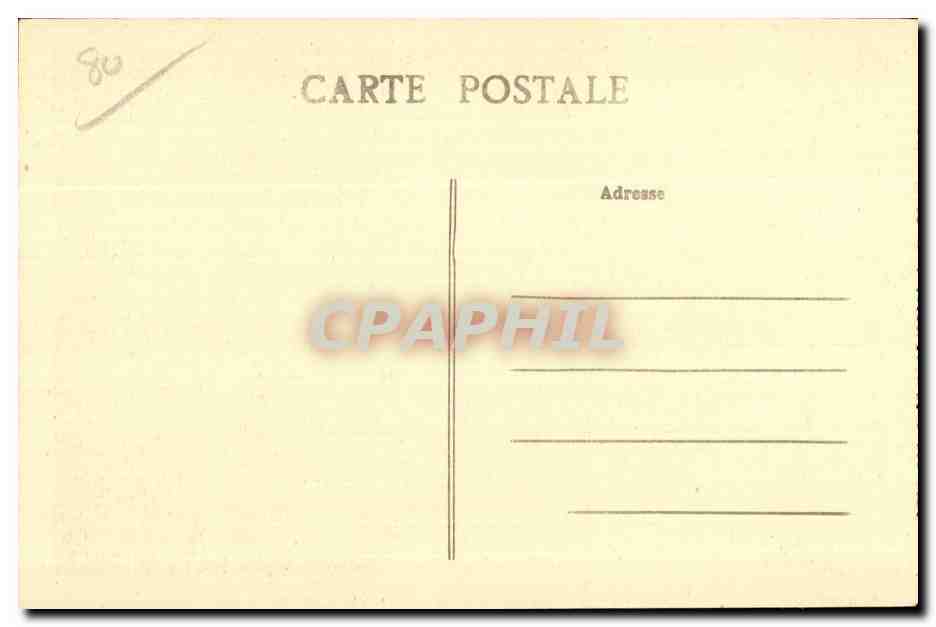 CPA Bois Delville Longueval Monument erige a la memeire des Soldats du Transvaal et du Sud Africain — Rückseite