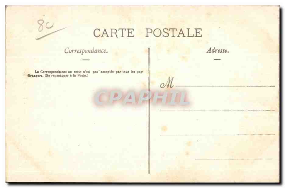 CPA Moreuil Eglise du XVe Siecle — Back