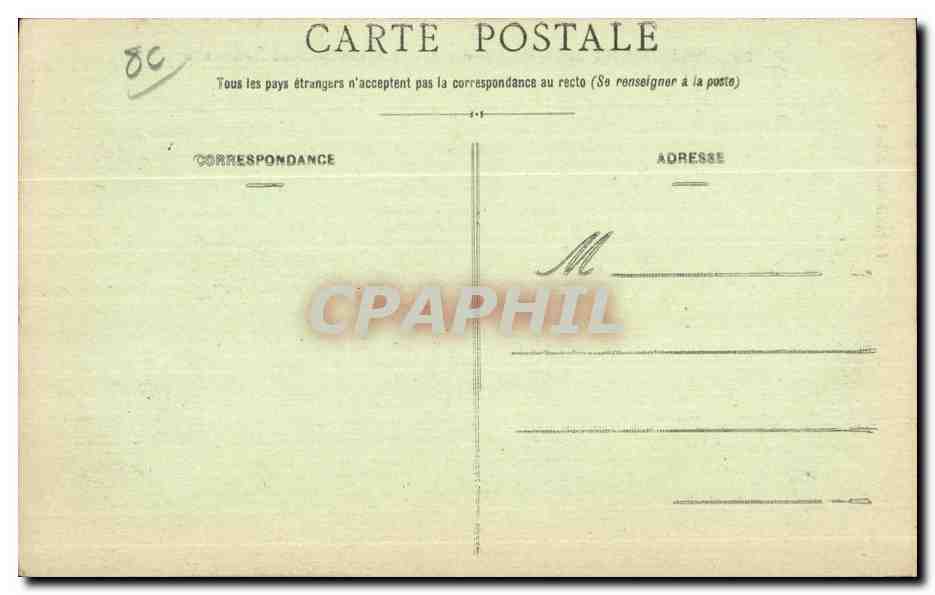 Beaumont-Hamel (Somme) — Le Monument Écossais — Librairie Col - Albert, n°22 — Verso