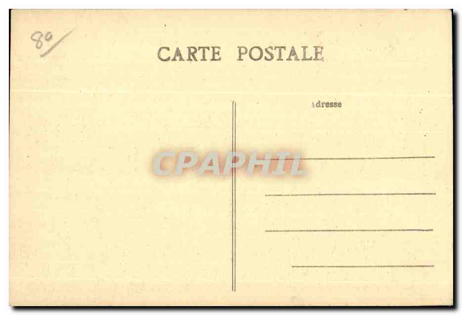 La Boisselle (Somme) — Trou de la Grande Mine — R. Grossel, libraire, à Albert — Verso