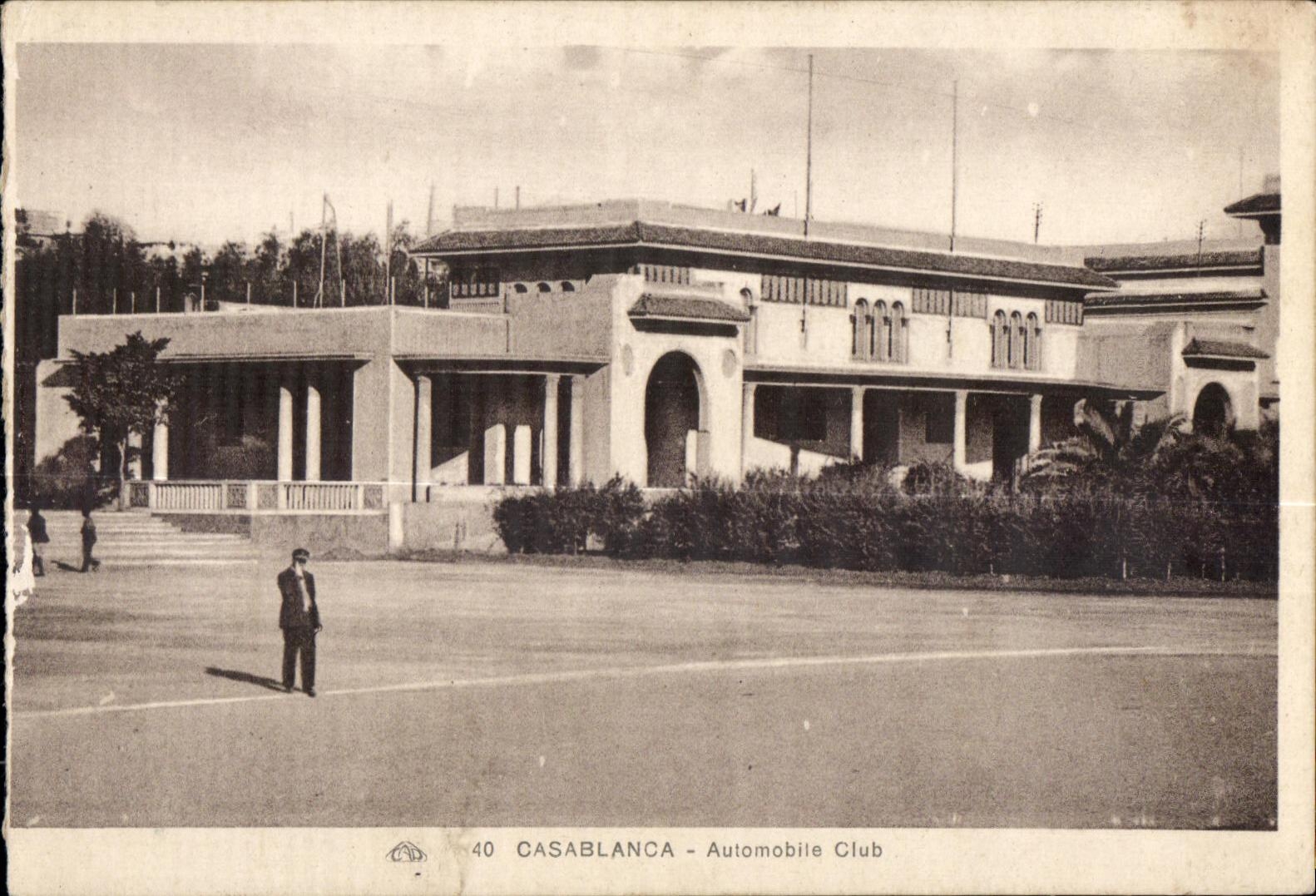 CPA Maroc Casablanca Automobile Club