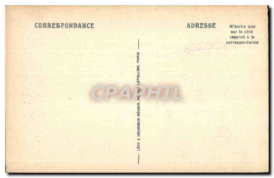 CPA Maroc Casablanca Dans Ia Nouveillee Ville Arabe a Ia Fontaine  — Verso
