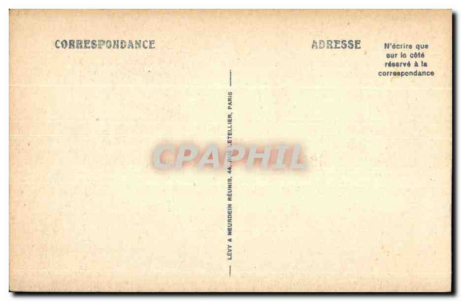 CPA Maroc Casablanca Mosquee de Darb Sultan  — Verso
