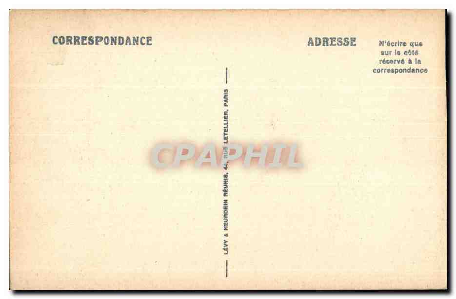 CPA Maroc Casablanca Le Port  — Verso