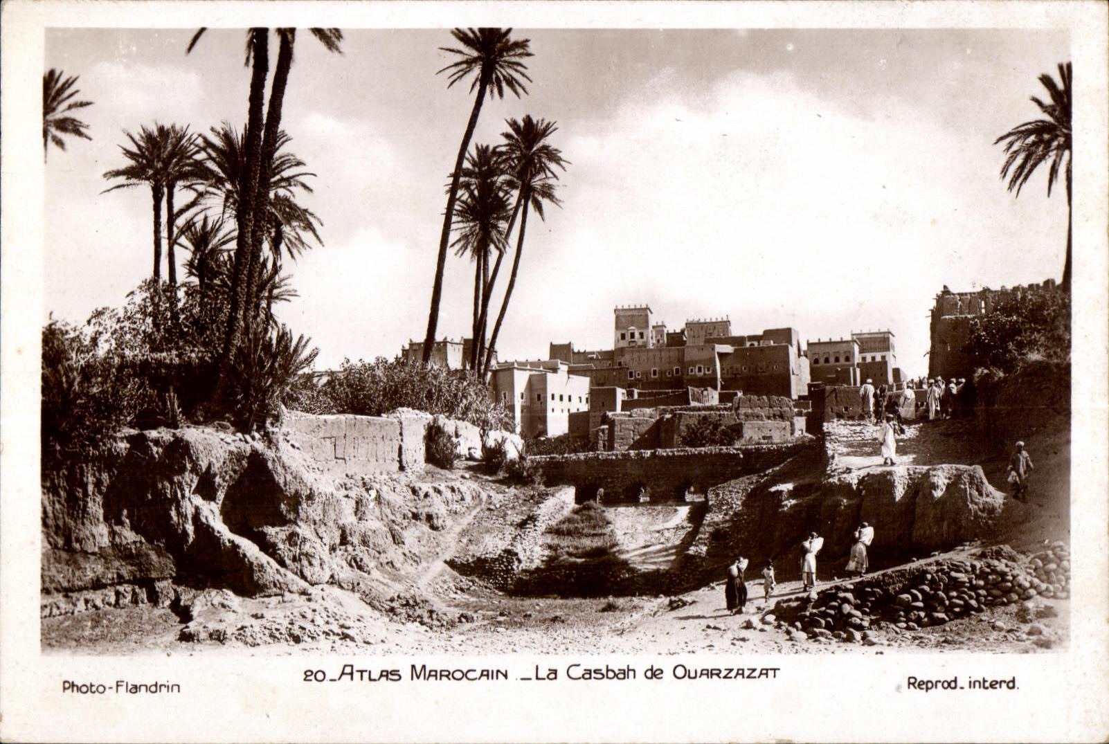 CPA Maroc Atlas Marocain La Casbah de Ouarzazat