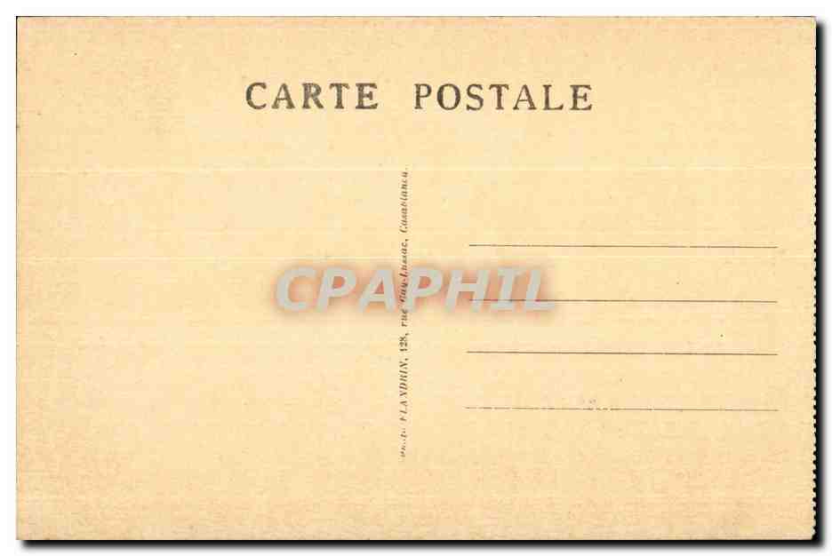 CPA Maroc Moulay Idriss Maroc Le Tombeau du Saint IDRIS II  — Rückseite