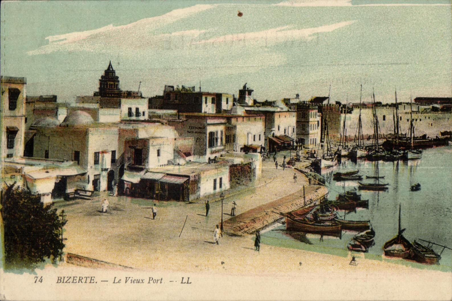 CPA Tunisie Bizerte le viecur Port
