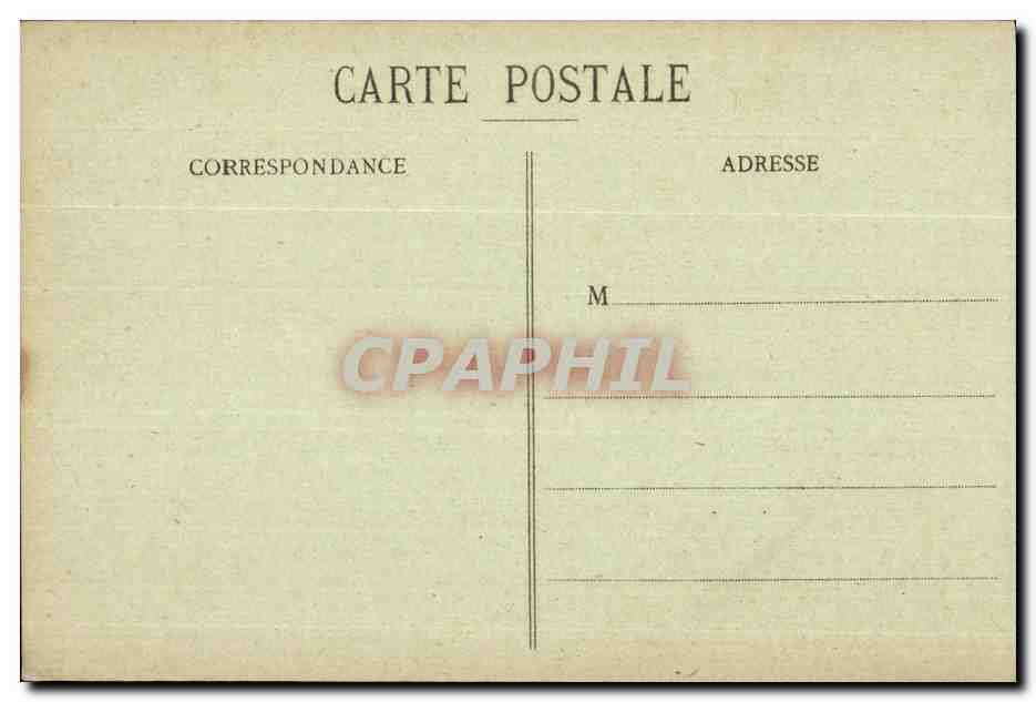 CPA Maroc FEZ la Porte de Bab Sagma — Rückseite